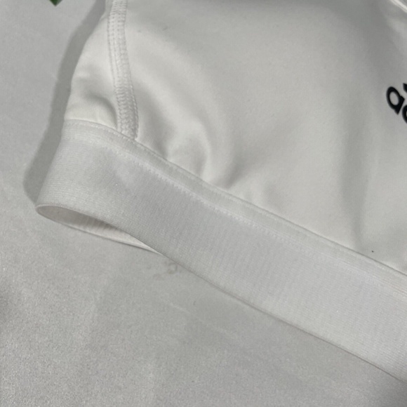 NWD Adidas [ XS‎ ] Don't Rest Alphaskin Racerback Sports Bra White - Picture 5 of 12